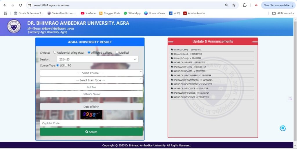 DBRAU Result 2024